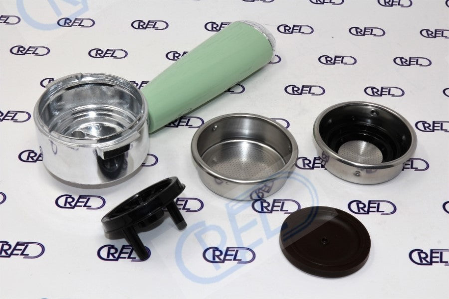 Braccetto Porta Filtro Originale Ariete Per Macchina Caffè Retrò – Per Cialde E Polvere, Completo Di Filtro E Disco Gommato