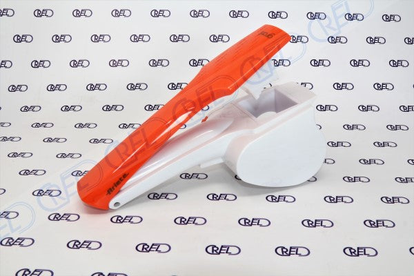 Corpo Completo Arancione Gratta Formaggio Ariere Gratì