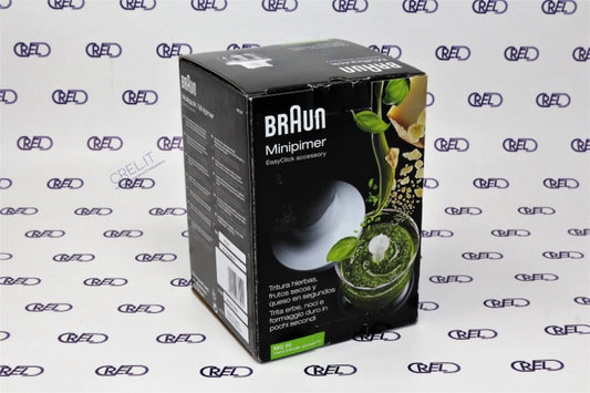 Accessorio Tritatutto Multiquick Easyclick Mq 20 Bianco Braun 350 Ml