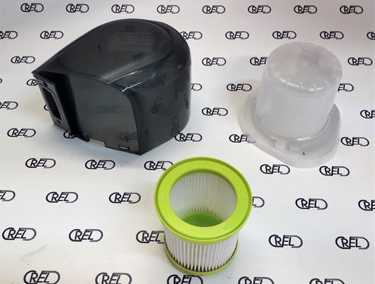 Assieme Contenitore Scopa Black E Decker Fej520jfh Usato