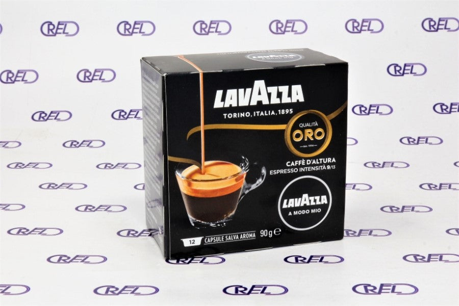 12 Capsule Originali Qualità Oro Caffè D'altura Lavazza A Modo Mio