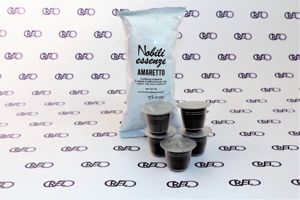 5 Capsule Compatibili Nespresso Aroma Amaretto