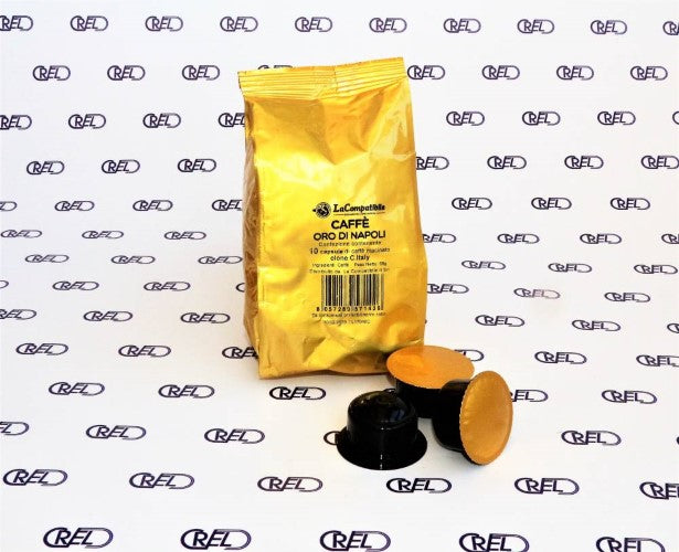 10 Capsule Compatibili Caffitaly Oro Di Napoli