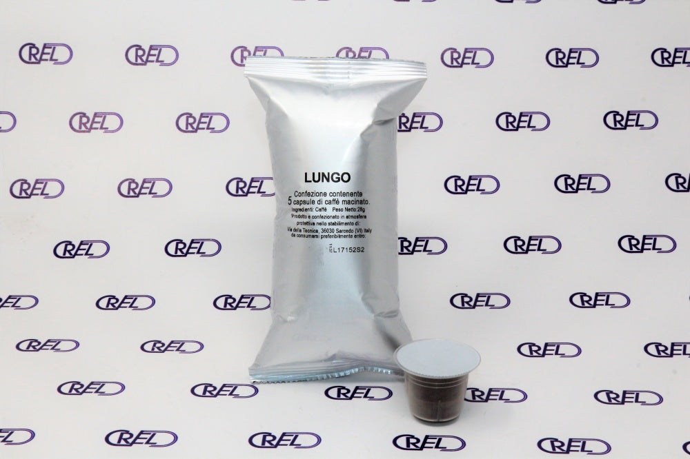 5 Capsule Compatibili Nespresso Lungo