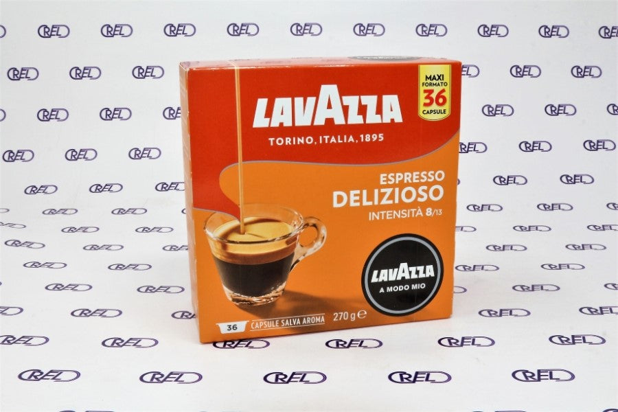36 Capsule Originali Delizioso Lavazza A Modo Mio
