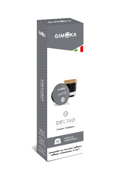 10 Capsule Compatibili Caffitaly Gusto Deciso
