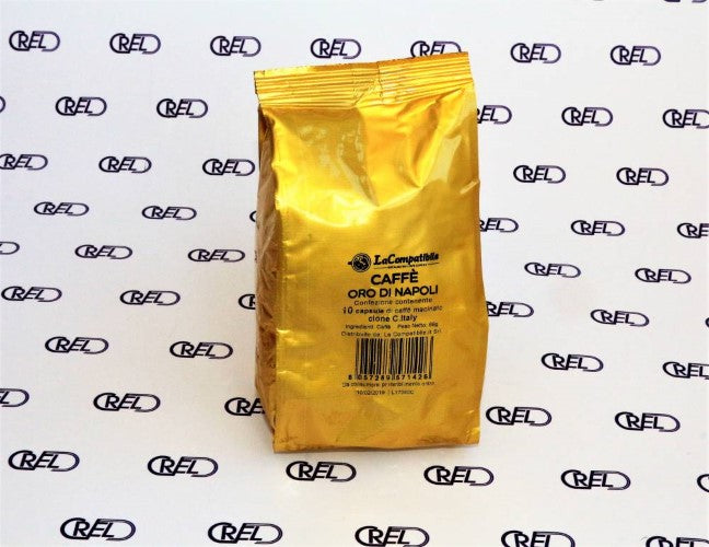10 Capsule Compatibili Caffitaly Oro Di Napoli