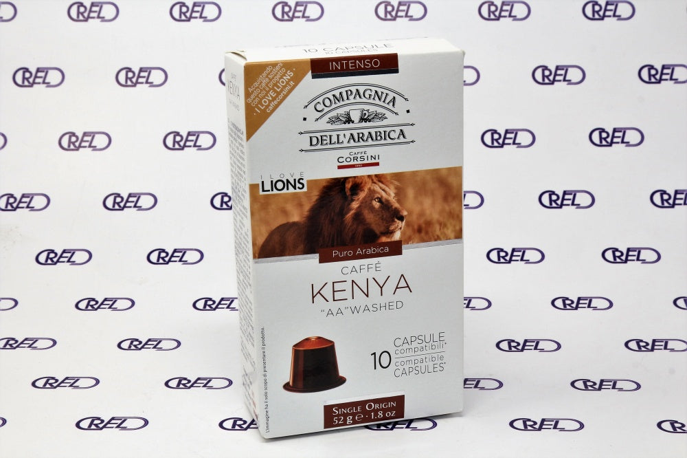 10 Capsule Compatibili Nespresso Miscela Kenya