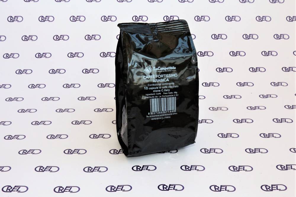 10 capsule compatibili Caffitaly Fortissimo Arabica