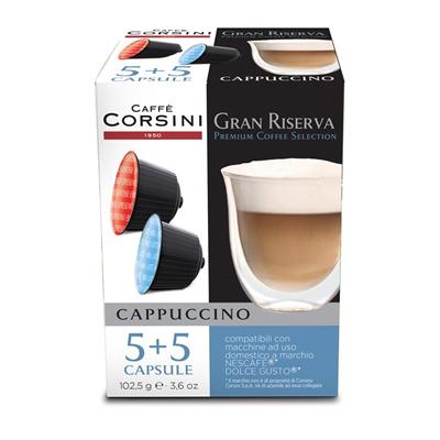 5+5 Capsule Compatibili Nescafè Dolce Gusto Cappuccino