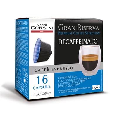 16 Capsule Compatibili Nescafè Dolce Gusto Miscela Decaffeinato