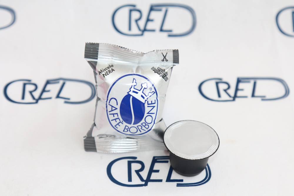 100 Capsule Compatibili Nespresso Borbone Miscela Nera