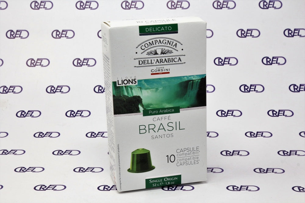 10 Capsule Compatibili Nespresso Miscela Brasil