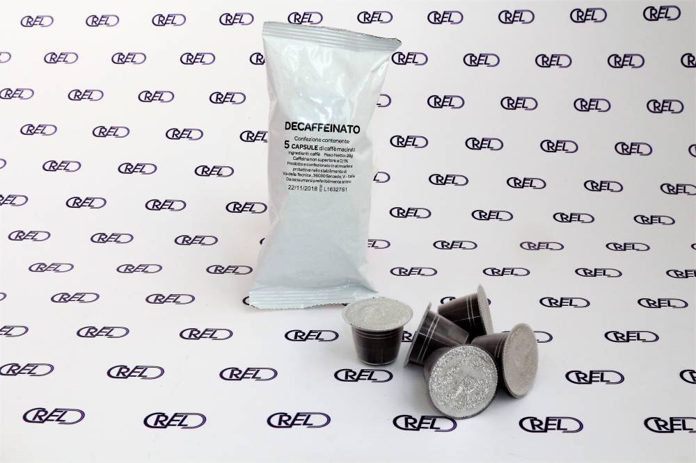 5 Capsule Compatibili Nespresso Decaffeinato