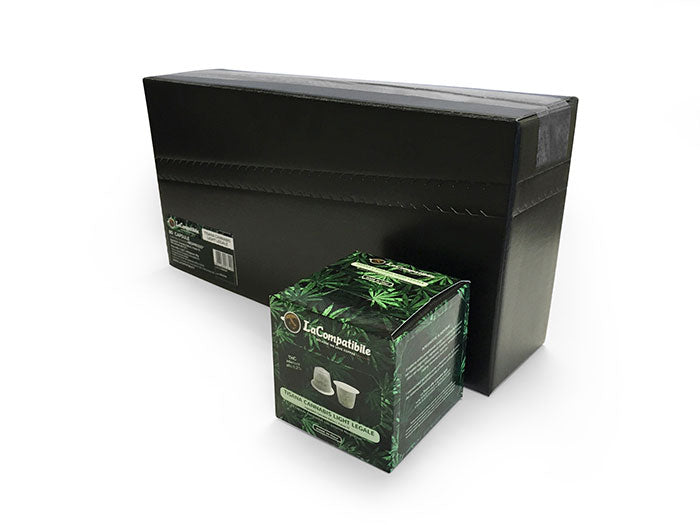 10 Capsule Compatibili Nespresso Tisana Alla Cannabis Light Legale