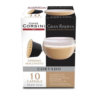 10 Capsule Compatibili Nescafè Dolce Gusto Cortado