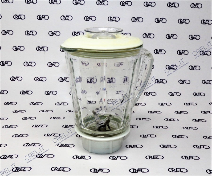 Assieme Caraffa In Vetro Frullatore Ariete 561 Senza Giunto Usata