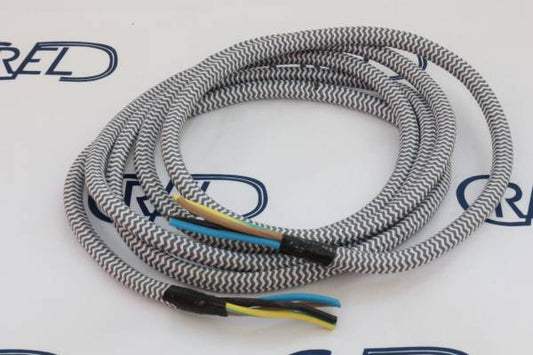 Cavo Alimentazione Ferro Caldaia 4x0.75 Mm Spezzone Da 2 Metri