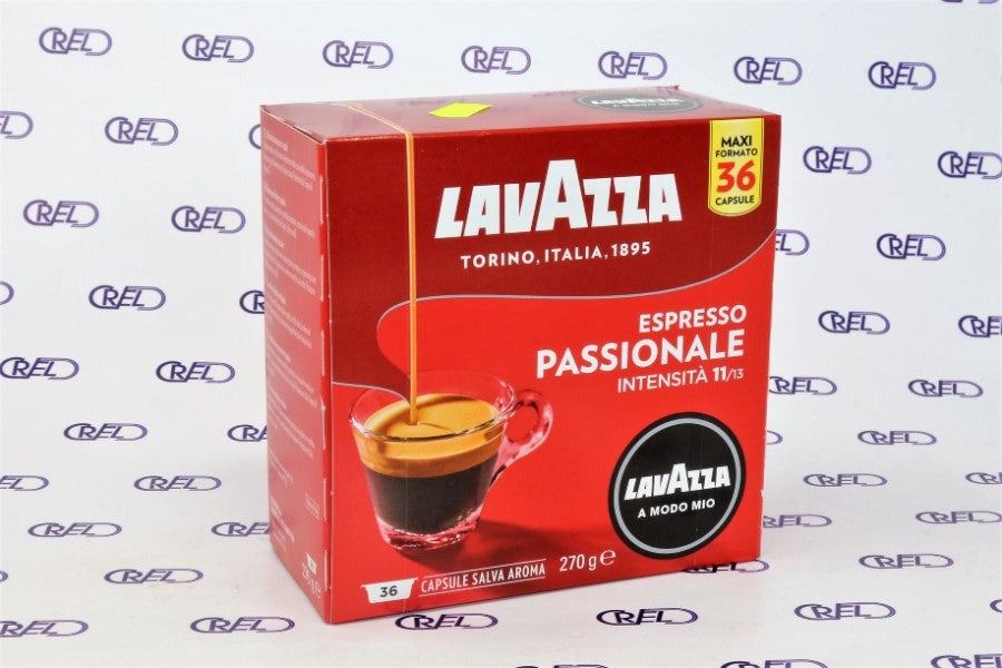36 Capsule Originali Espresso Passionale Lavazza A Modo Mio