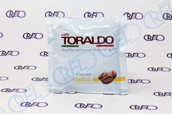 50 Cialde Caffè 44 Mm Toraldo Miscela Deka