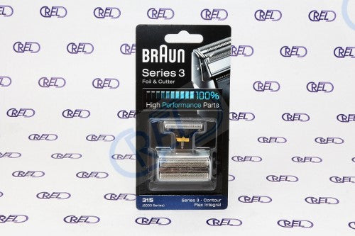 Combi Pack Rasoio Elettrico Braun 31s Contour Serie 3