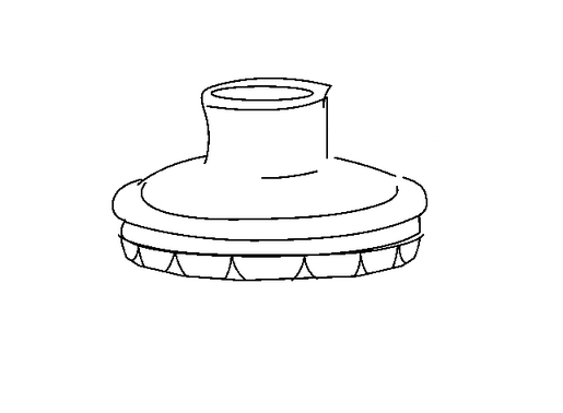 Copertura Ciotola Frullatore Immersione Black Decker Bxhba1000e