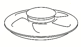 Coperchio Nero Contenitore Tritatutto Russell Hobbs Desire, Matte Black