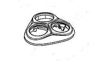 Cornice Portalame Rasoio Philips Shaver 1000