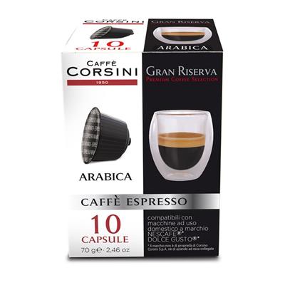 10 Capsule Compatibili Nescafè Dolcegusto Miscela Arabica