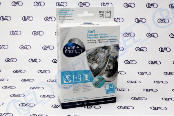 4 Lavaggi Anticalcare, Sgrassante, Igienizzante Lavatrici E Lavastoviglie