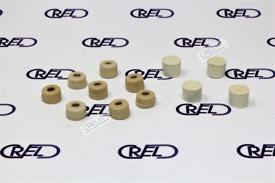 Kit 4 Gommini E 8 Bussole Macchina Per Il Pane Imetec Zero Glu