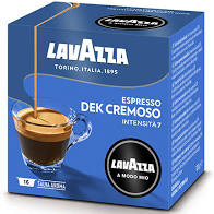 16 Capsule Originali Dek Cremoso Lavazza A Modo Mio