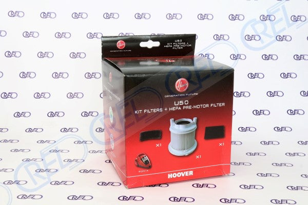 Kit Filtri Aria Aspirapolvere Hoover Sonix U50