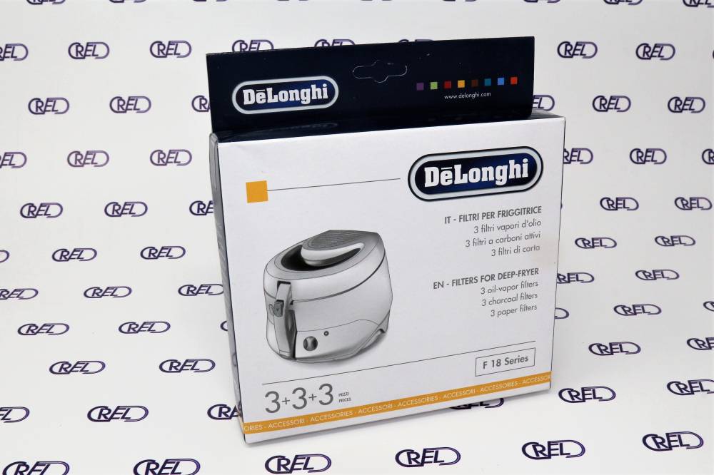 Kit Filtri Friggitrice De Longhi Serie F18