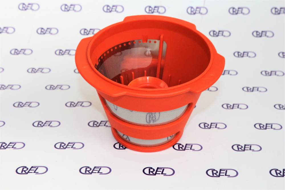Filtro Arancio Reticoli Fini Estrattore Moulinex Infinypress Revolution