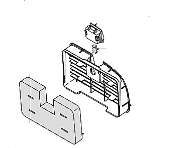 Assieme Filtro Esterno Aspiratore Philips Xb2125