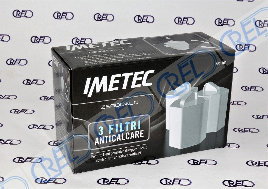 3 Filtri Anticalcare Ferro Da Stiro Imetec Zerocalc