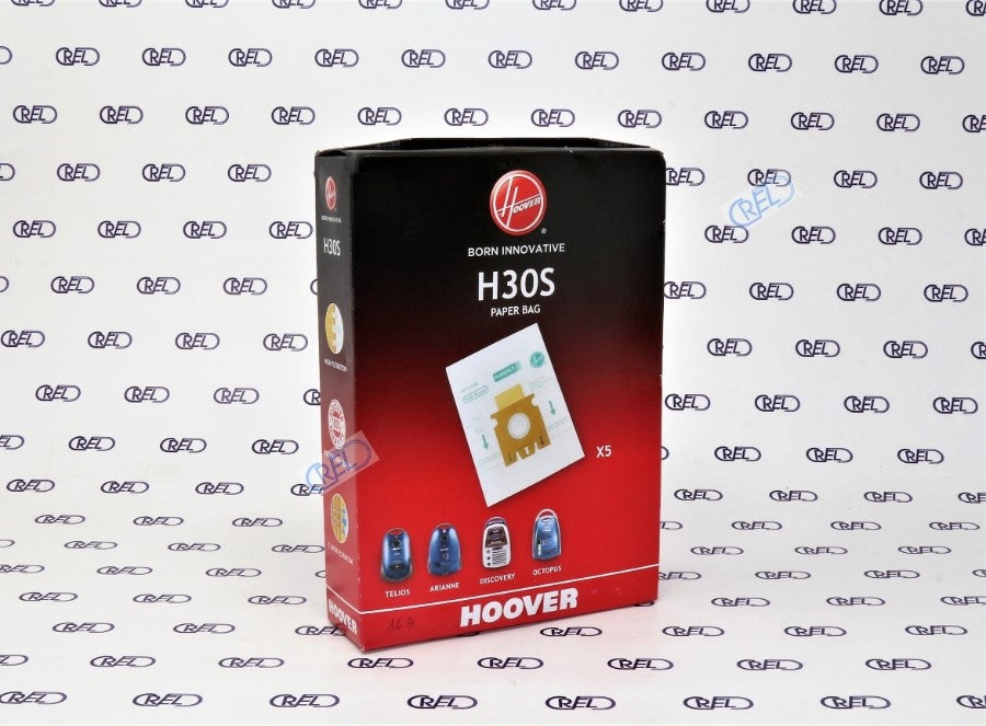 5 Sacchetti Polvere Hoover H30s