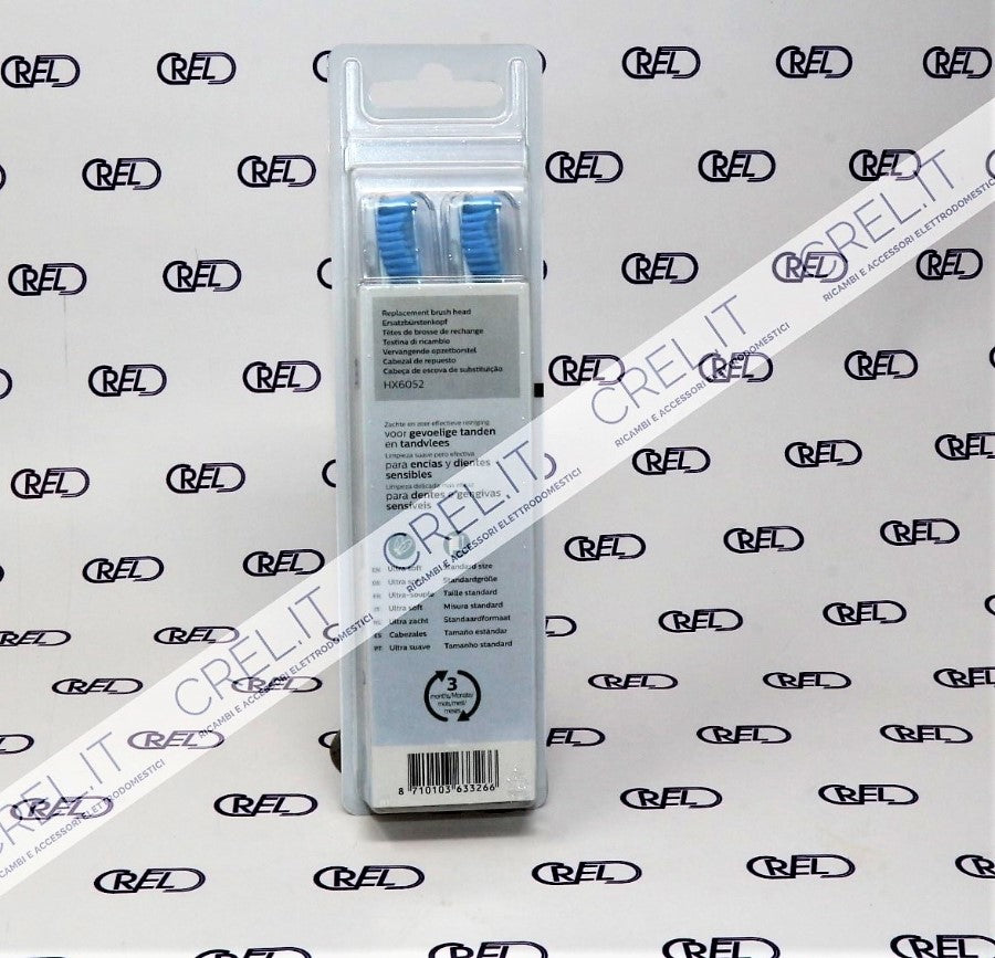 2 Testine Spazzolino Elettrico Philips Sonicare Sensitive