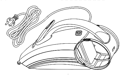 Pulitore Vapore Manuale Steam Mop Imetec Master Vapor Sm02