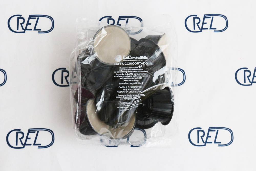 16 Capsule Compatibili Nescafè Dolce Cappuccincortado