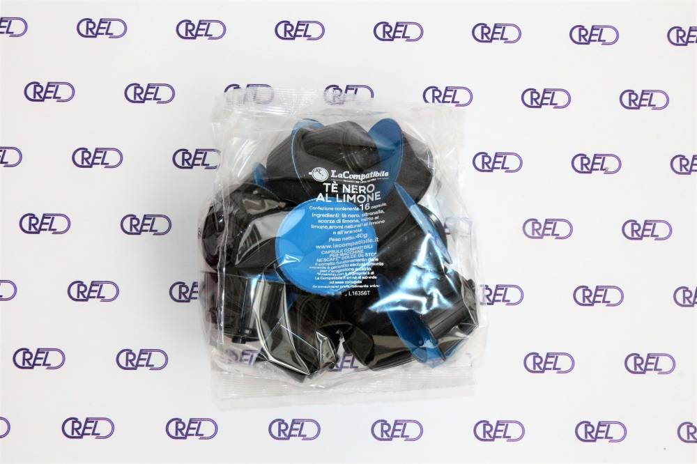 16 Capsule Compatibili Nescafè Dolce Gusto Tè Nero Al Limone
