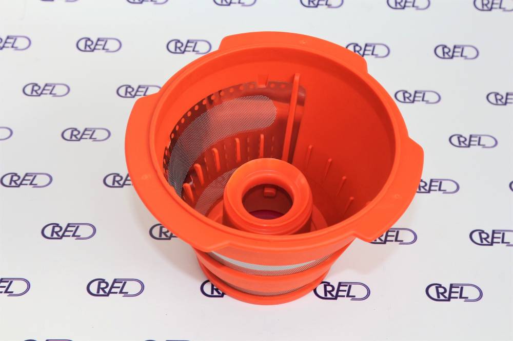 Filtro Arancio Reticoli Fini Estrattore Moulinex Infinypress Revolution