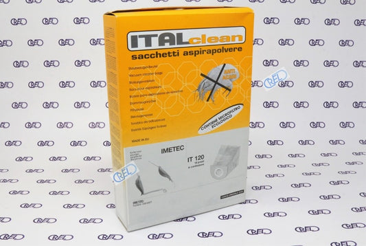 10 Sacchetti Polvere Aspirapolvere Imetec Flexica