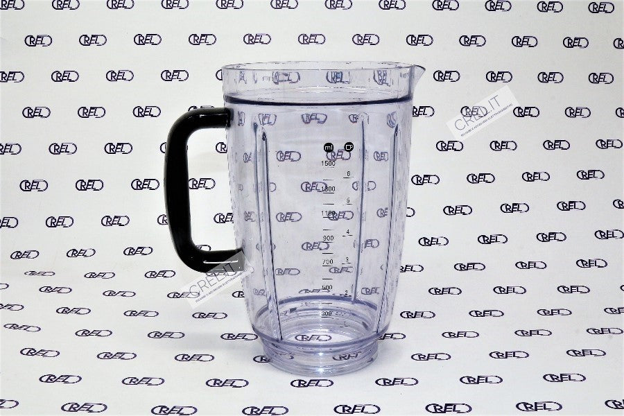 Caraffa In Plastica Con Manico Nero Kenwood Fp5, Fp9