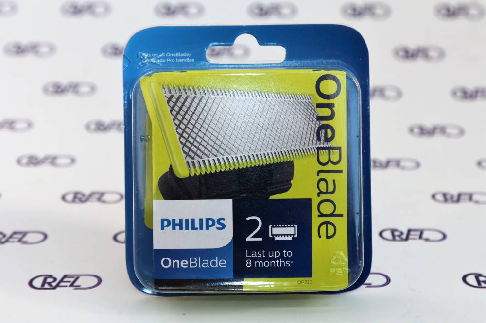 2 Lame Di Ricambio Rasoio Philips Oneblade