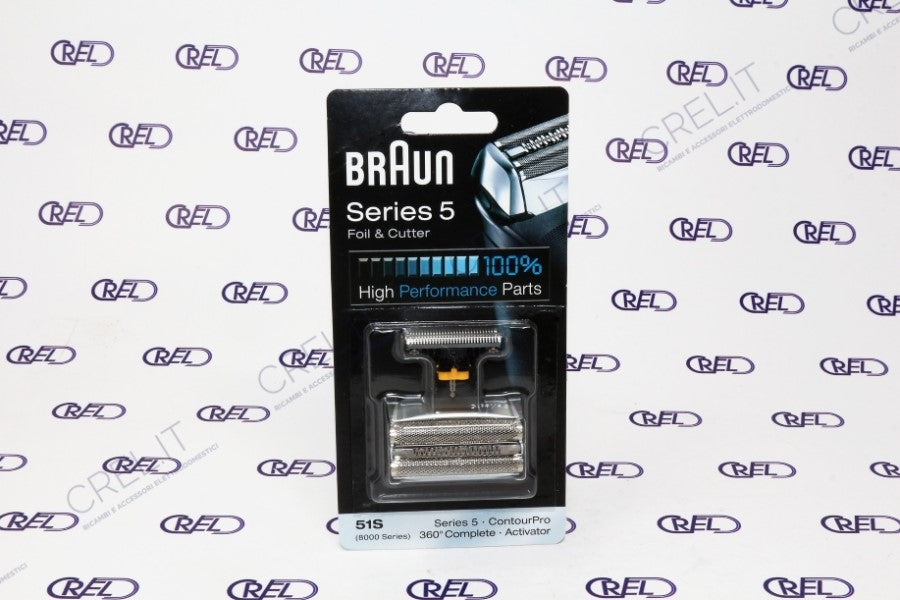 Combi Pack Rasoio Elettrico Braun Combi 51s