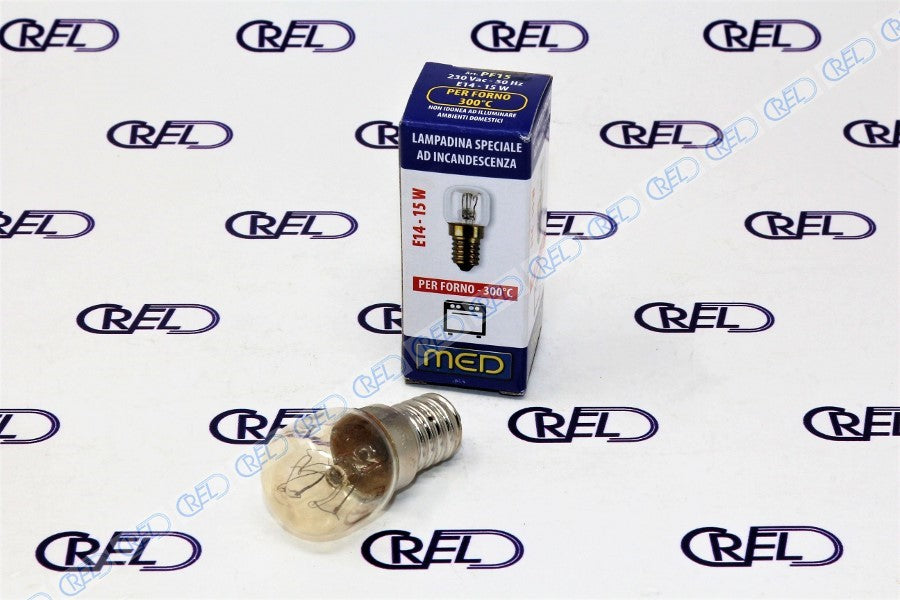 Lampadina Speciale Ad Incandescenza Per Forno E14 15w