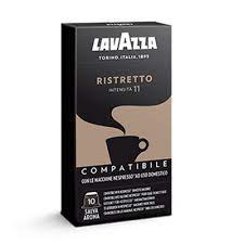 10 Capsule Compatibili Nespresso Lavazza Ristretto