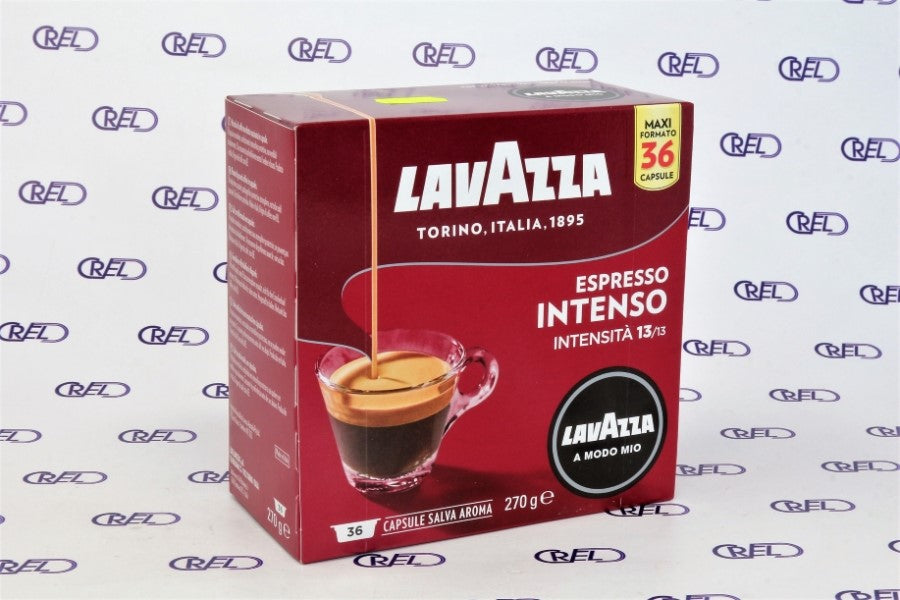 36 Capsule Originali Espresso Intenso Lavazza A Modo Mio